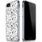 Looney Tunes Looney Squad Black and White Grid iPhone SE (2nd & 3rd Gen) Clear Case