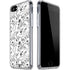 Looney Tunes Looney Squad Black and White Grid iPhone SE (2nd & 3rd Gen) Clear Case