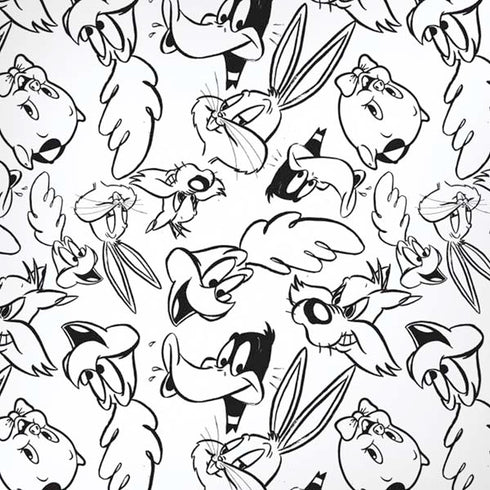 Looney Tunes Looney Squad Black and White Grid iPhone XS Pro Case