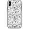 Looney Tunes Looney Squad Black and White Grid iPhone XS Skin