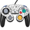 Looney Tunes Looney Squad Black and White Grid Nintendo GameCube Controller Skin