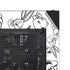 Looney Tunes Looney Squad Black and White Grid NZXT H510 Compact ATX Mid-Tower Case Skin