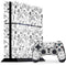 Looney Tunes Looney Squad Black and White Grid PS4 Console and Controller Bundle Skin