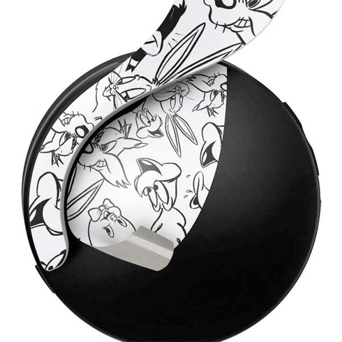 Looney Tunes Looney Squad Black and White Grid PULSE 3D Wireless Headset for PS5 Skin