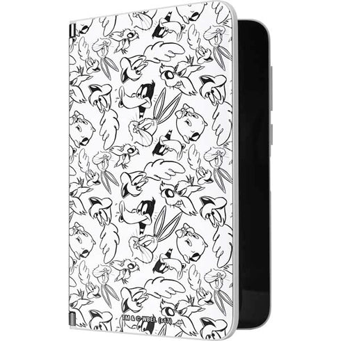 Looney Tunes Looney Squad Black and White Grid Surface Duo Skin