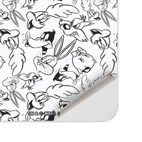 Looney Tunes Looney Squad Black and White Grid Surface Duo Skin