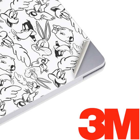 Looney Tunes Looney Squad Black and White Grid Surface Laptop 2 Skin