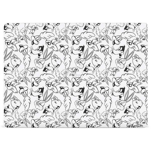 Looney Tunes Looney Squad Black and White Grid Surface Laptop 3 13.5in Skin
