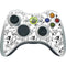 Looney Tunes Looney Squad Black and White Grid Xbox 360 Wireless Controller Skin