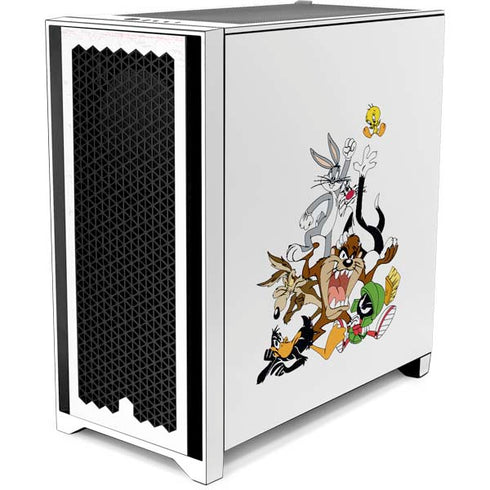 Looney Tunes All Together Corsair 4000D Tempered Glass Mid-Tower ATX Case Skin