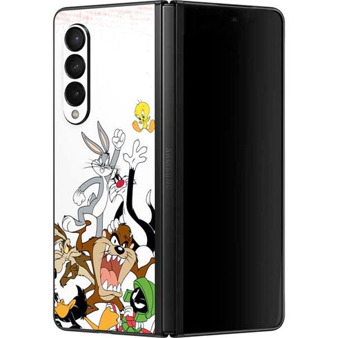 Looney Tunes All Together Galaxy Z Fold3 5G Skin