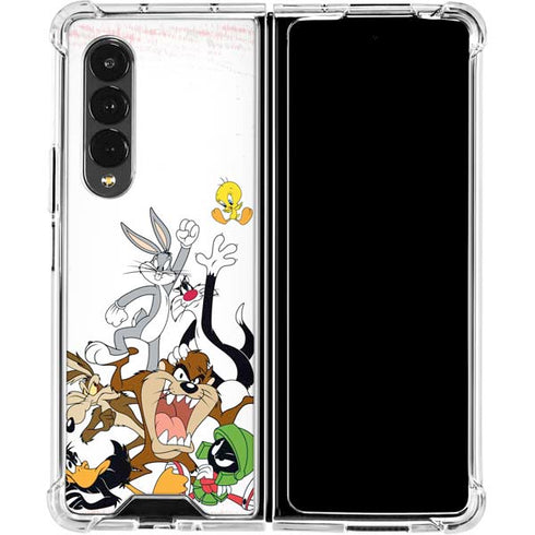 Looney Tunes All Together Galaxy Z Fold4 5G Clear Case