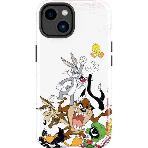 Looney Tunes All Together iPhone 15 Plus Impact Case