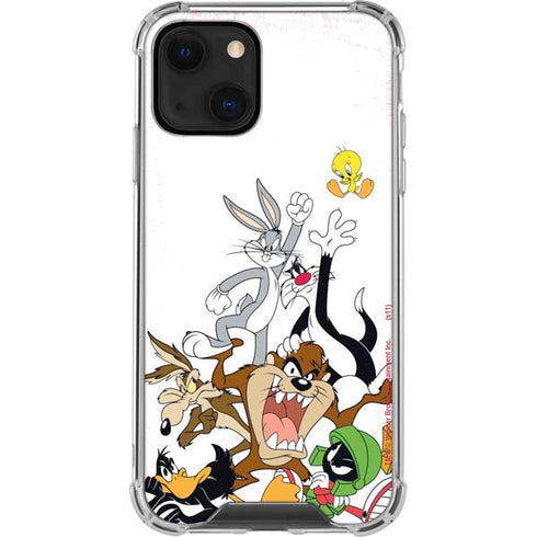 Looney Tunes All Together iPhone 14 Plus Clear Case