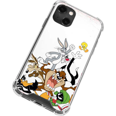Looney Tunes All Together iPhone 15 Plus Clear Case