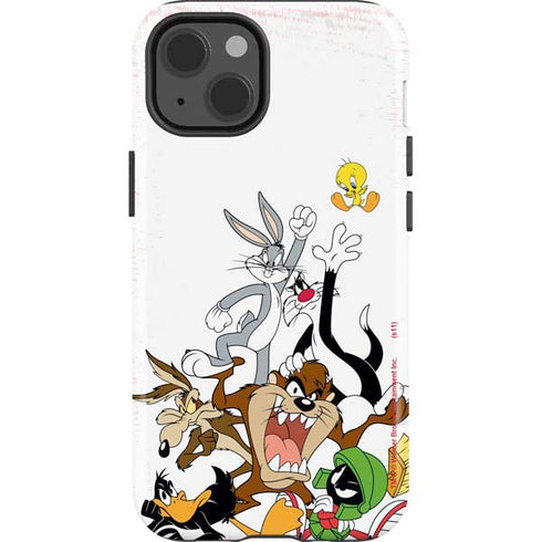 Looney Tunes All Together iPhone 15 Impact Case
