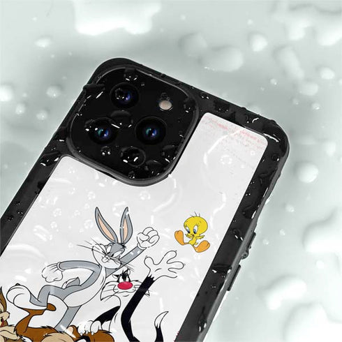 Looney Tunes All Together iPhone 14 Pro Max Waterproof Case