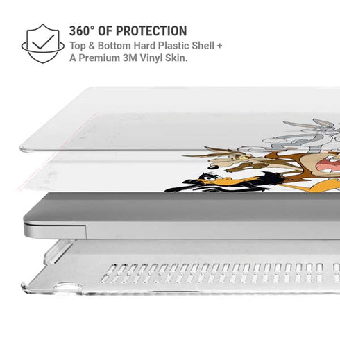 Looney Tunes All Together MacBook Air 15in (2023-2025) Case plus Skin