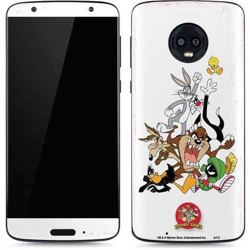 Looney Tunes All Together Moto G6 Skin