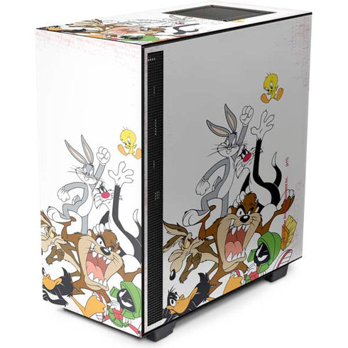 Looney Tunes All Together NZXT H510 Compact ATX Mid-Tower Case Skin