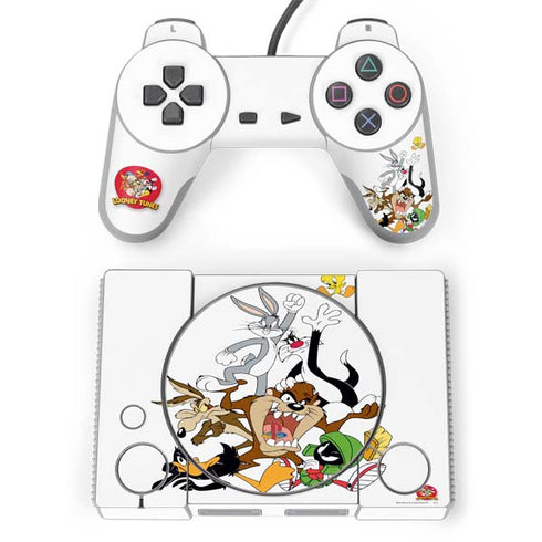 Looney Tunes All Together PlayStation Classic Bundle Skin