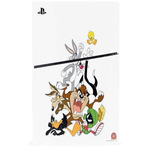 Looney Tunes All Together PS5 Slim Digital Edition Console Skin