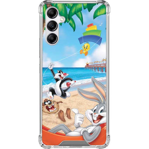 Looney Tunes Beach Galaxy A14 5G Clear Case