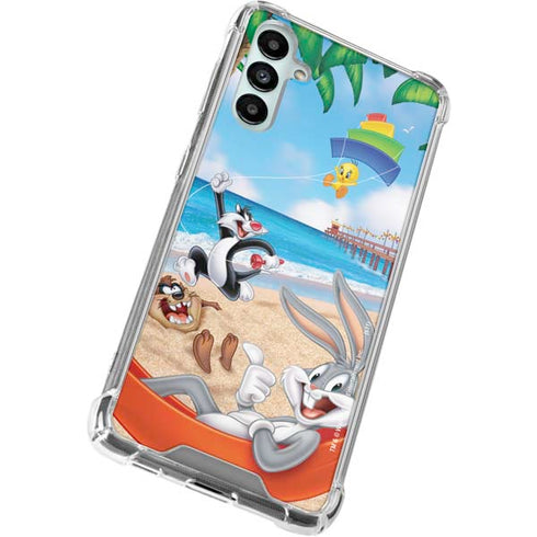 Looney Tunes Beach Galaxy A14 5G Clear Case