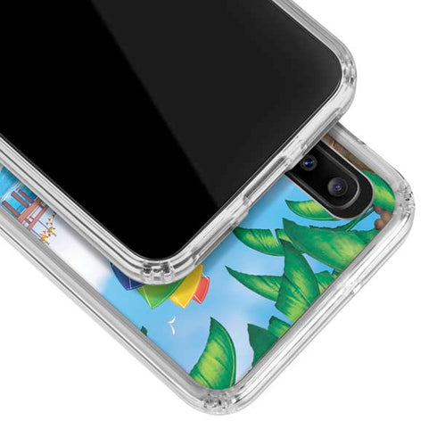 Looney Tunes Beach Galaxy A30 Clear Case