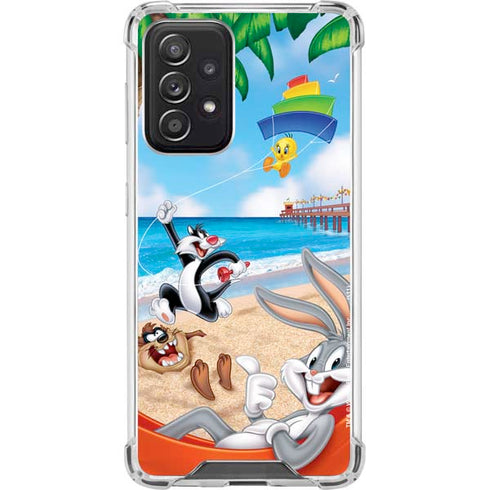 Looney Tunes Beach Galaxy A52 5G Clear Case