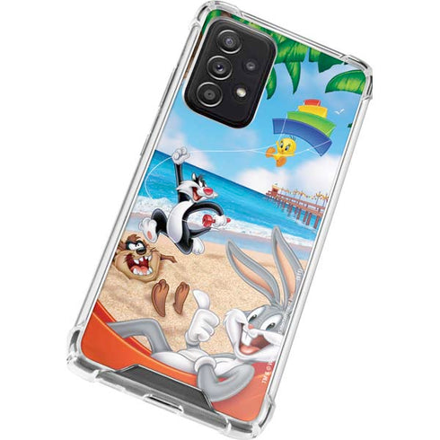 Looney Tunes Beach Galaxy A52 5G Clear Case