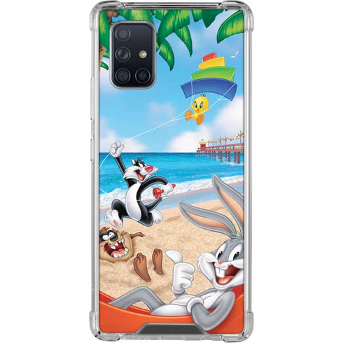 Looney Tunes Beach Galaxy A71 5G Clear Case