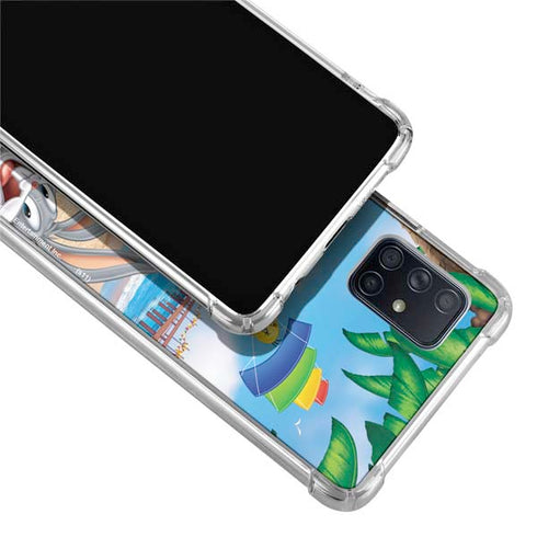 Looney Tunes Beach Galaxy A71 5G Clear Case