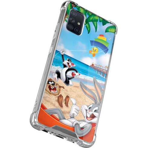Looney Tunes Beach Galaxy A71 5G Clear Case
