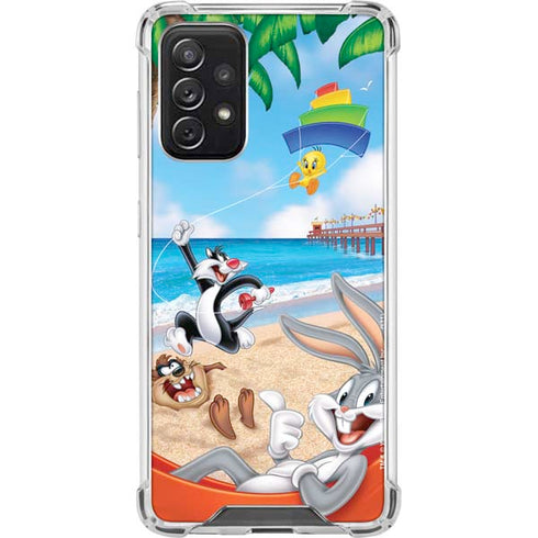 Looney Tunes Beach Galaxy A72 5G Clear Case