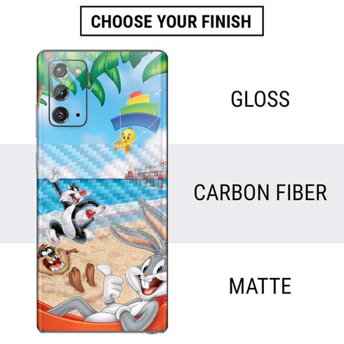 Looney Tunes Beach Galaxy Note20 5G Skin