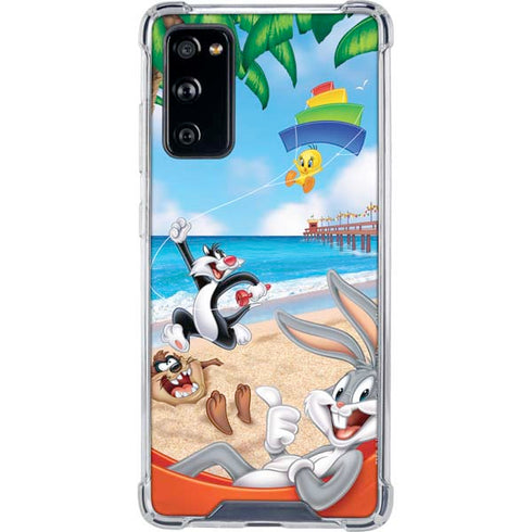 Looney Tunes Beach Galaxy S20 FE Clear Case