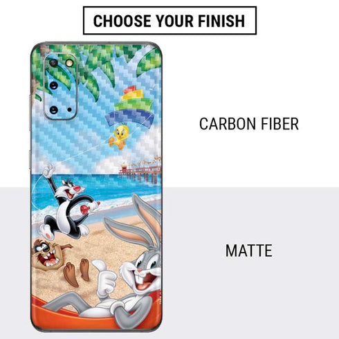 Looney Tunes Beach Galaxy S20 Skin