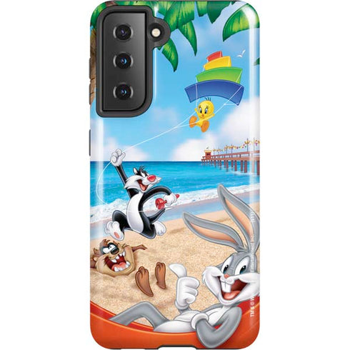 Looney Tunes Beach Galaxy S21 5G Pro Case