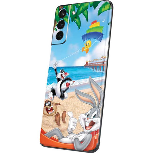 Looney Tunes Beach Galaxy S21 5G Skin