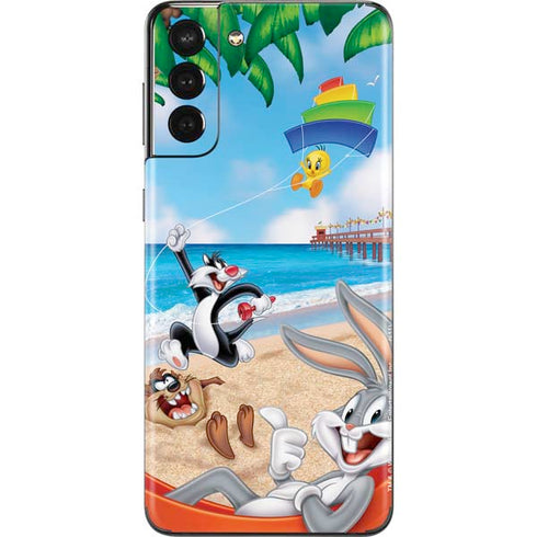 Looney Tunes Beach Galaxy S21 Plus 5G Skin