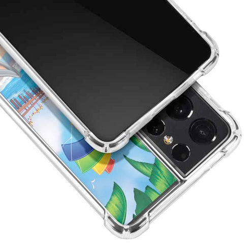 Looney Tunes Beach Galaxy S21 Ultra 5G Clear Case