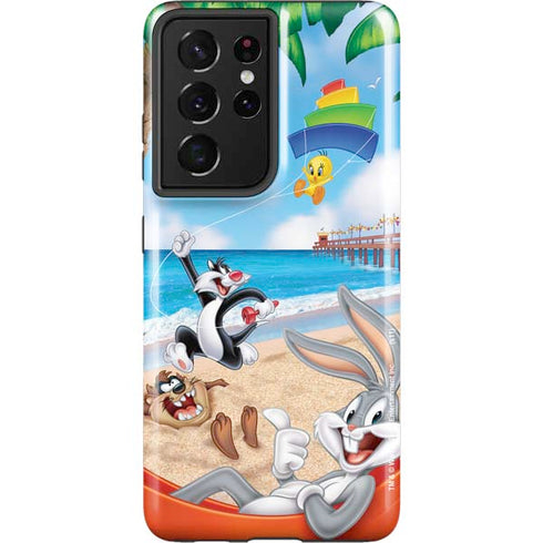 Looney Tunes Beach Galaxy S21 Ultra 5G Pro Case