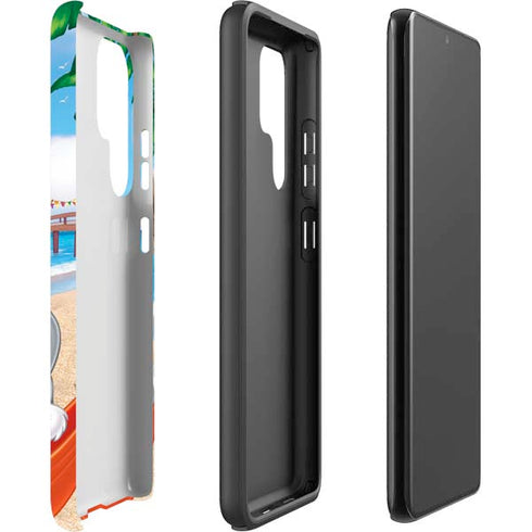 Looney Tunes Beach Galaxy S22 Ultra Pro Case