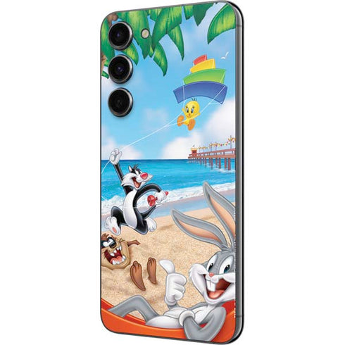 Looney Tunes Beach Galaxy S23 Plus Skin