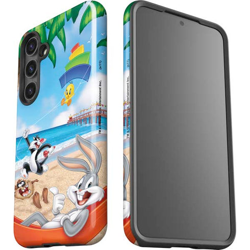Looney Tunes Beach Galaxy S24 Plus Impact Case