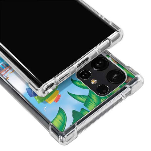 Looney Tunes Beach Galaxy S24 Ultra Clear Case