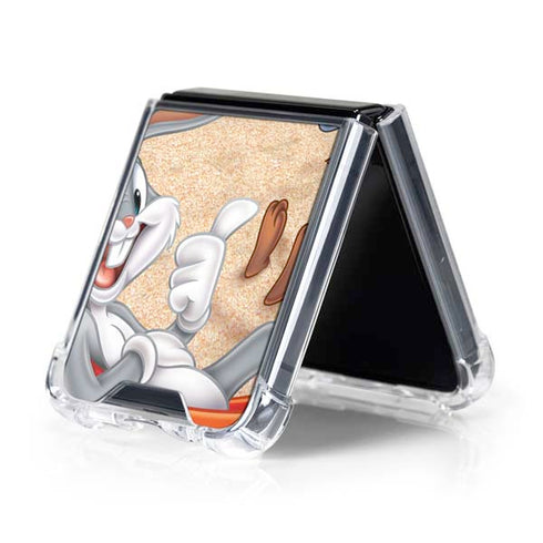 Looney Tunes Beach Galaxy Z Flip5 5G Clear Case