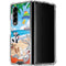 Looney Tunes Beach Galaxy Z Fold4 5G Clear Case