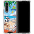 Looney Tunes Beach Galaxy Z Fold4 5G Clear Case